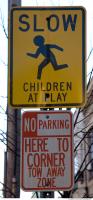 Photo Texture of Pedestrians Traffic Sign